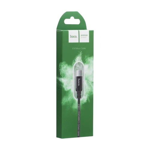 Кабель Micro USB Hoco X14 1m Black